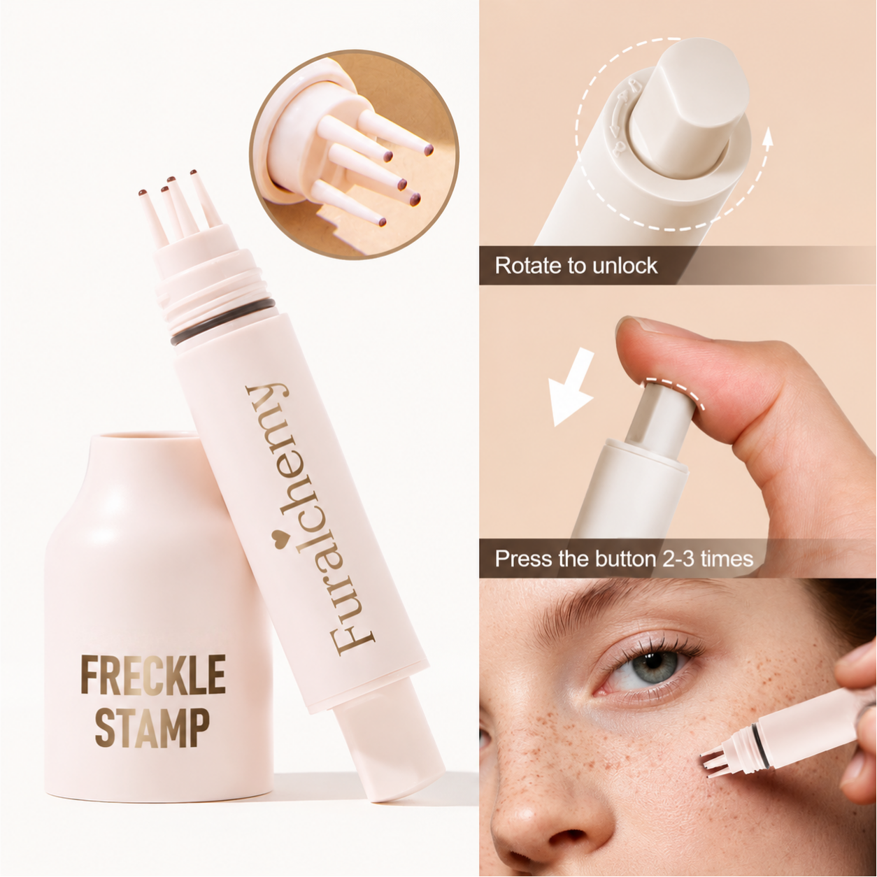 Furalchemy go with the faux freckle stamp – Natural-Looking Freckle Pen