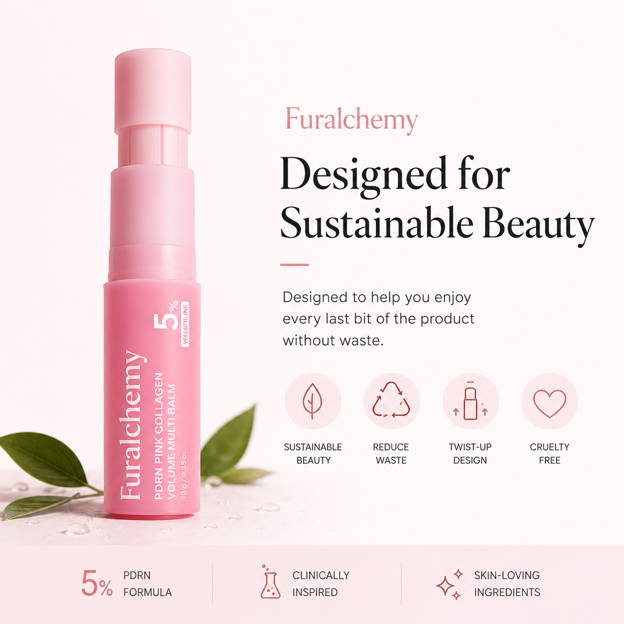 Furalchemy PDRN Pink Collagen Volume Multi Balm