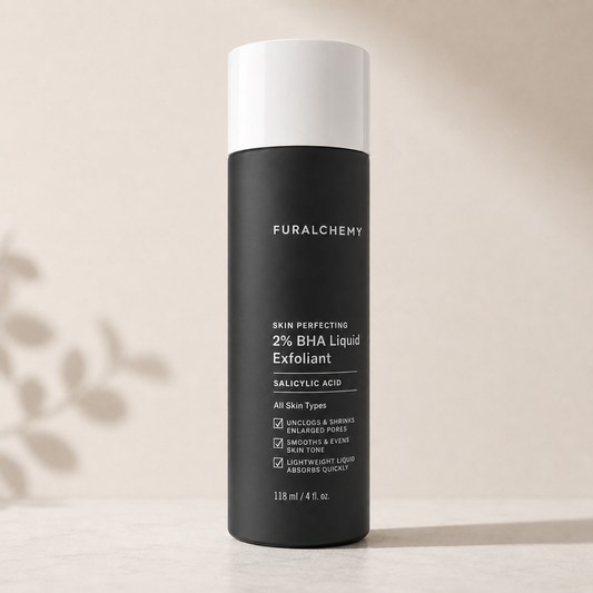 Furalchemy SKIN PERFECTING 2% BHA Liquid Exfoliant with Salicylic Acid, Facial Polish for Pores, Wrinkles & Fine Lines, Fragrance-Free