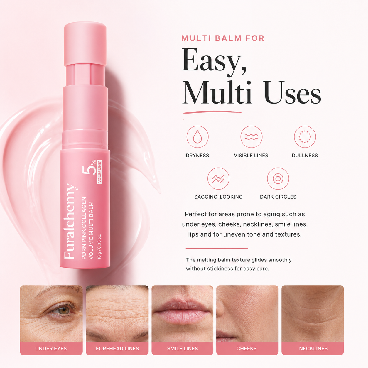 Furalchemy PDRN Pink Collagen Volume Multi Balm