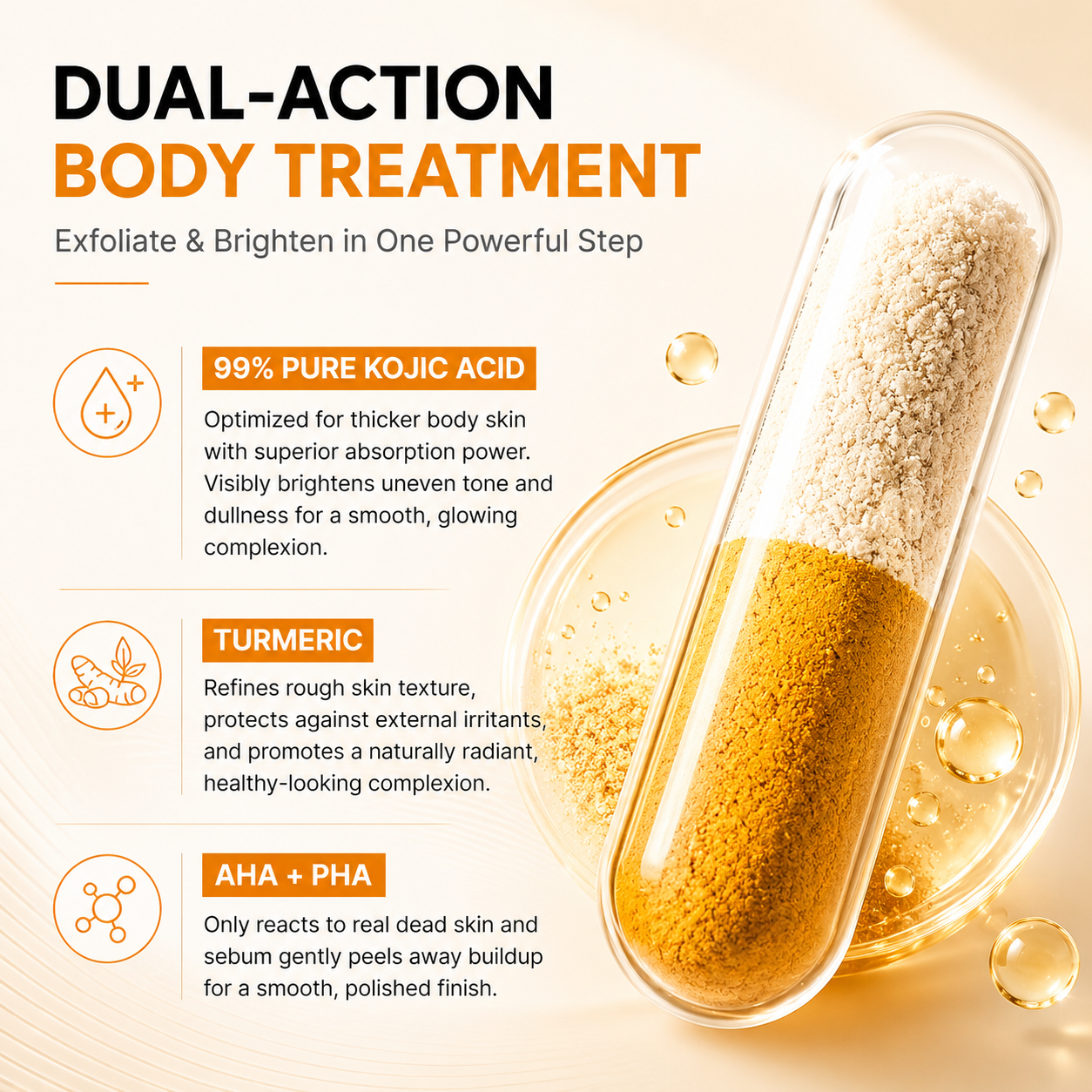 Furalchemy Kojic Acid Turmeric Body Exfoliator Spray
