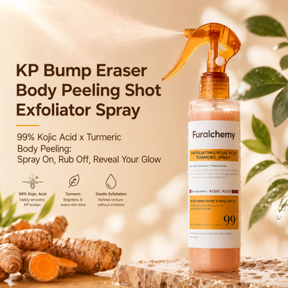 Furalchemy Kojic Acid Turmeric Body Exfoliator Spray