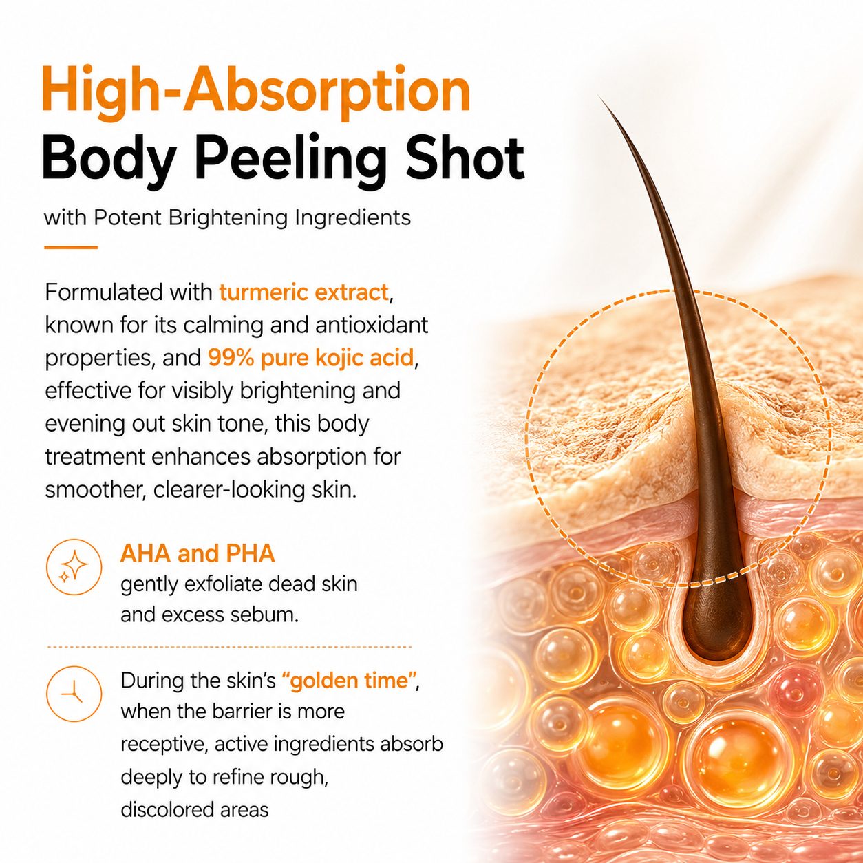 Furalchemy Kojic Acid Turmeric Body Exfoliator Spray